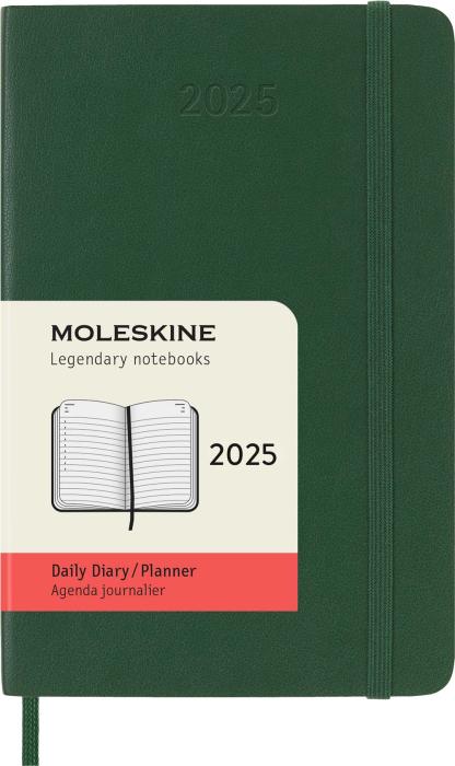 Moleskine Daily Myrtle Green Soft pocket 2025