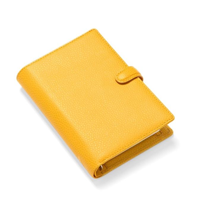 Filofax Finsbury Personal Mustard