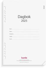 Business kalendersats Dagbok 2025