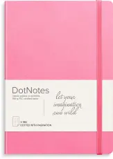 DotNotes rosa A5