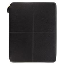 Classic Stitch Zip A4 Folio Black