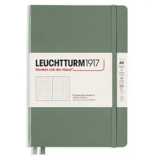 Leuchtturm Notebook A5 hard 251s Olive dotted