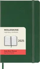 Moleskine Daily Myrtle Green Hard Pocket 2025