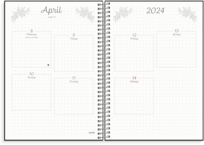 Kalender 2024 Plan and BuJo