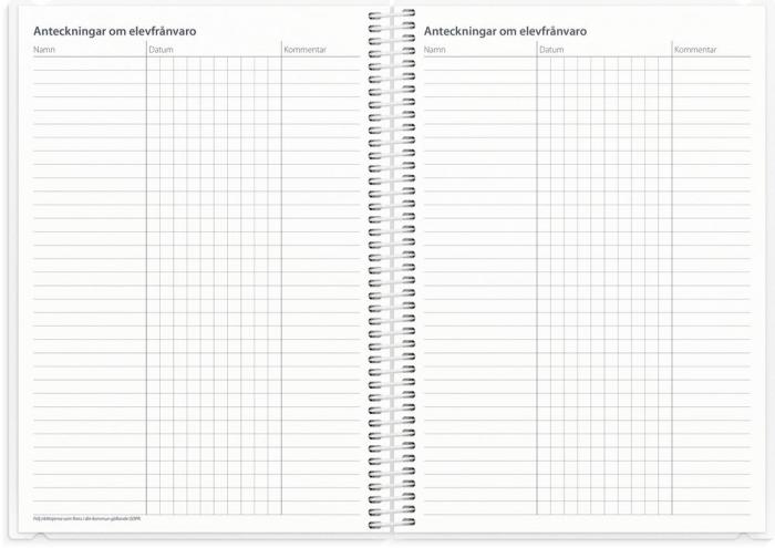 Lärarkalendern klasslärare 2025-2026