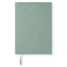 Olinjerad Blank Book A5 - 128 sidor Misty green