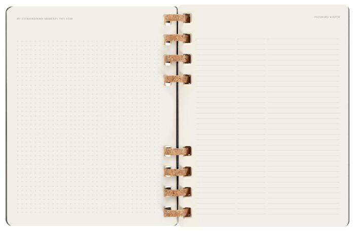 Spiral Planner 2023 XL Black