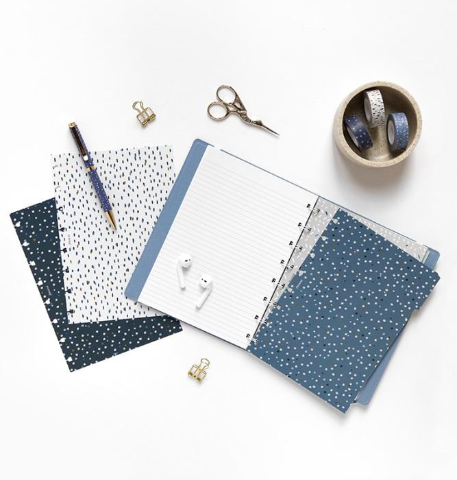 Filofax A5 Notebook avdelare Indigo