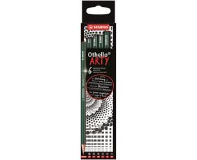 Skisspenna STABILO ARTY Othello B+H 6-pack