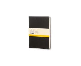 Moleskine Cahier Journal X-Large Squared - Svart