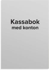 Kassabok med konton - A5 - 148x210mm