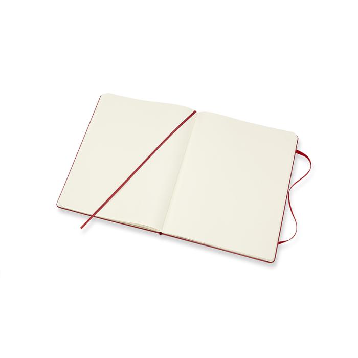 Moleskine Notebook X-large Hard Cover - Röd - olinjerad