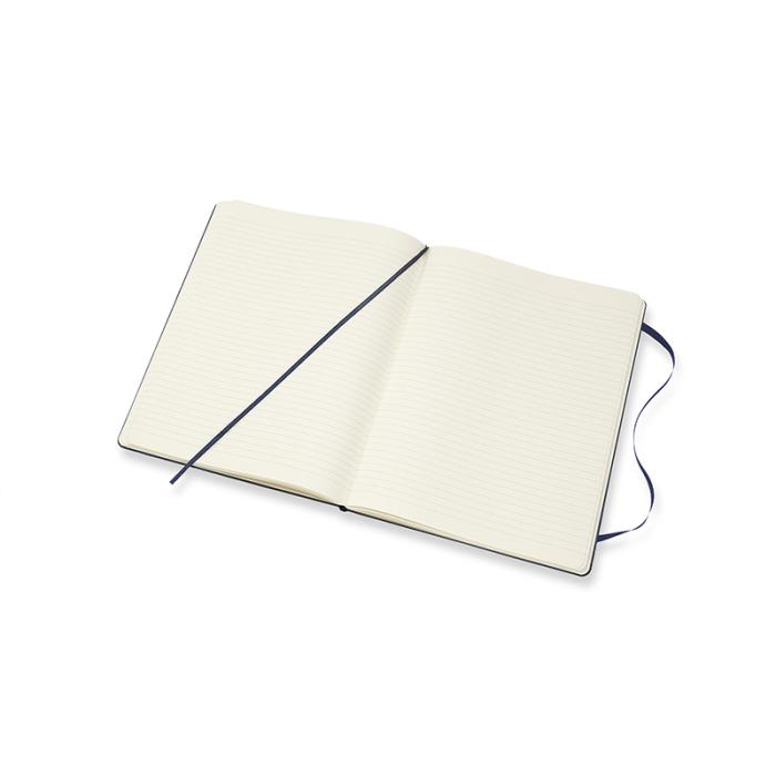 Moleskine Notebook X-large Hard Cover - Blå - Linjerad 