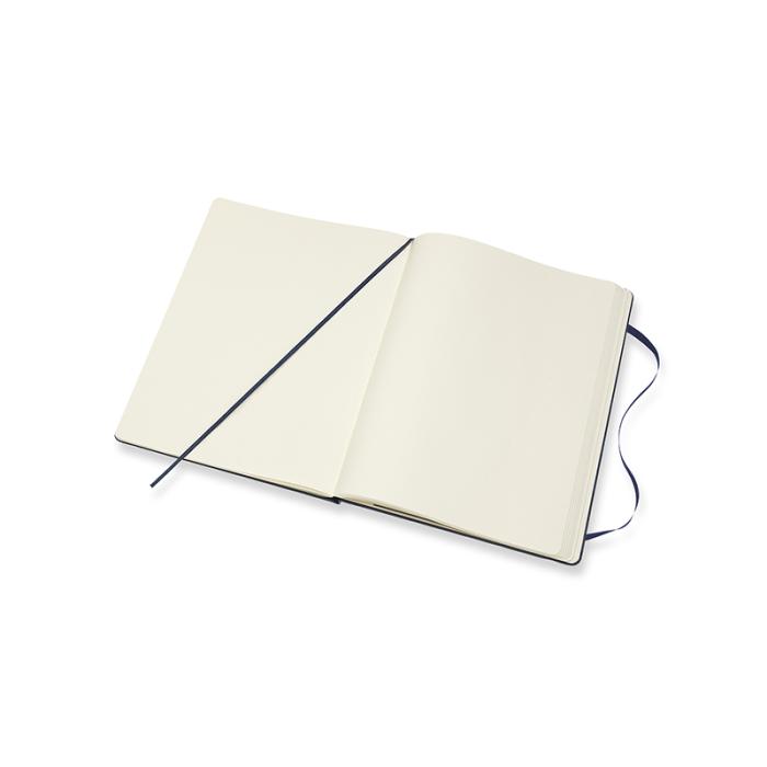 Moleskine Notebook X-large Hard Cover - Blå - olinjerad