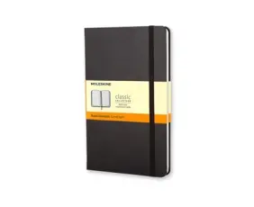 Moleskine Ruled Classic Notebook Pocket - Svart 