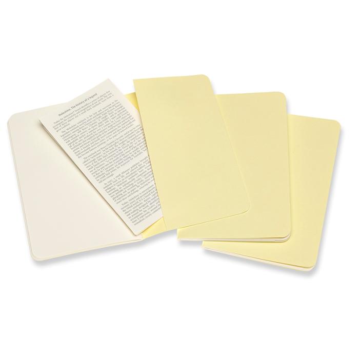 Moleskine Cahier Journal Plain Pocket Yellow