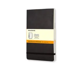 Moleskine Reporter Notebook Pocket Soft Cover - Svart - Linjerad