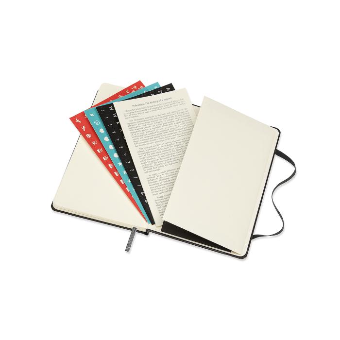 Moleskine Weekly Planner Vertical Svart hard pocket 2021