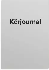 Körjournal - A5 - 148x210mm