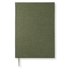 Olinjerad Blank Book A4 192 sidor Khaki Green