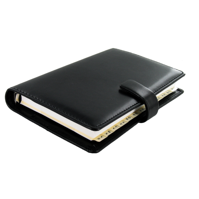 Filofax Metropol Personal Zip Svart