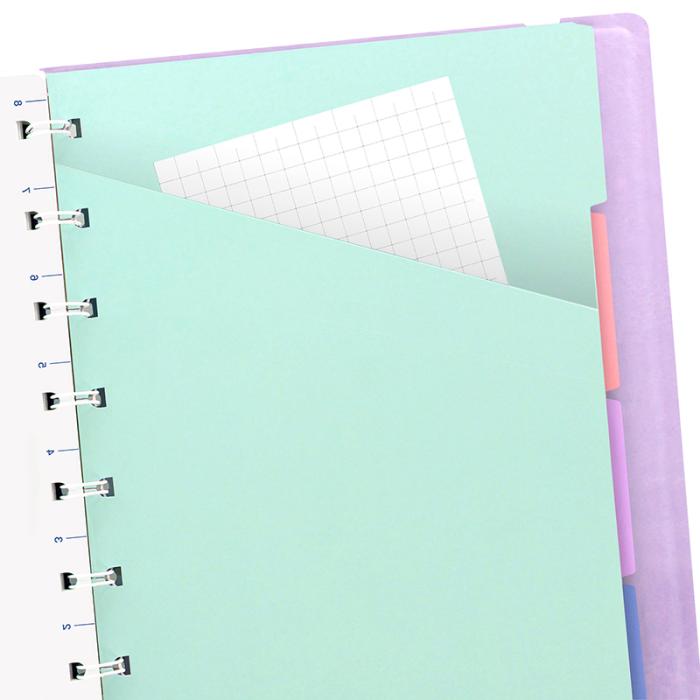 Filofax A5 Classic Notebook Linjerad Orchid 