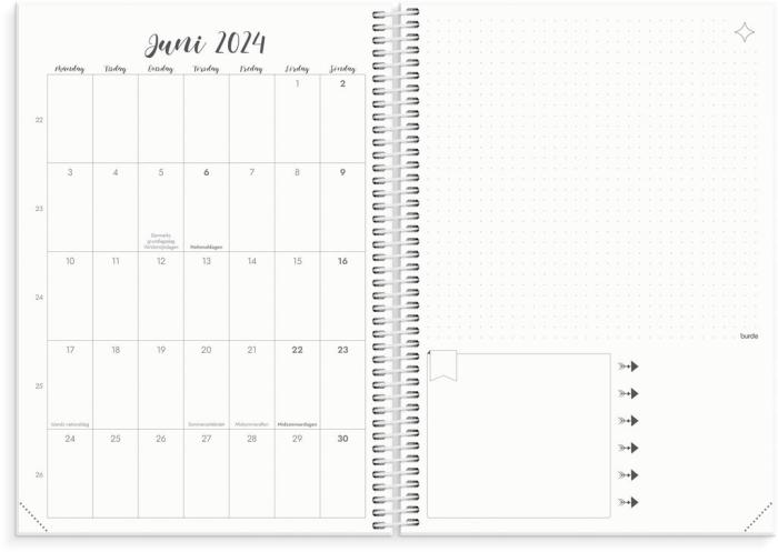 Kalender Doodle B5 2024