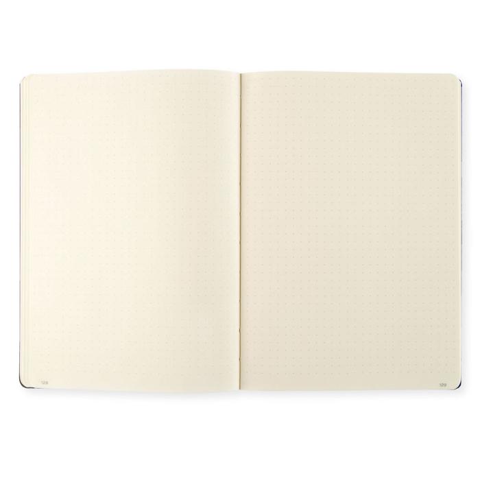 Anteckningsbok Leuchtturm1917 Soft A6 svart dotted