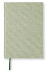 Olinjerad Blank Book A5 256 sidor Green Leaf