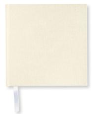 Olinjerad Blank Book 185x185 Off White