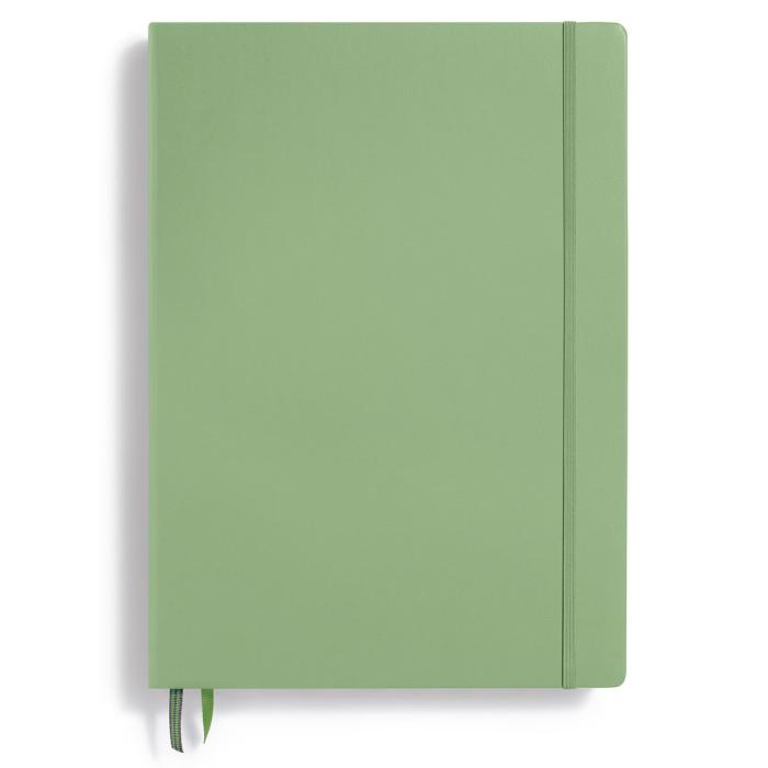 Leuchtturm Notebook A4+ hard dotted Sage