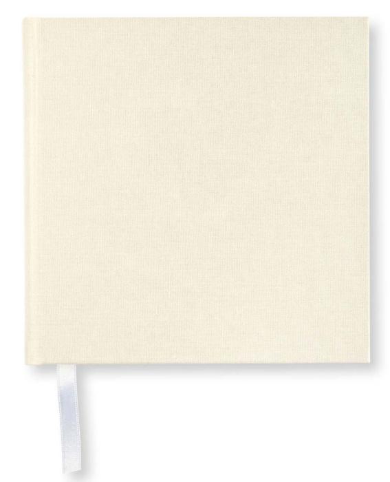 Olinjerad Blank Book 185x185 Off White