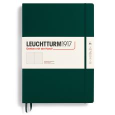 Leuchtturm Notebook A4+ hard dotted Forest Green