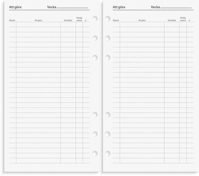 Regent Systemkalender svart konstläder 2025