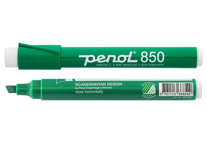 Penol 850 Whiteboardpenna 2-5mm grön