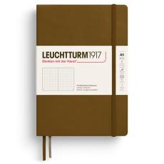 Leuchtturm Notebook A5 hard 251s Spice Brown dotted