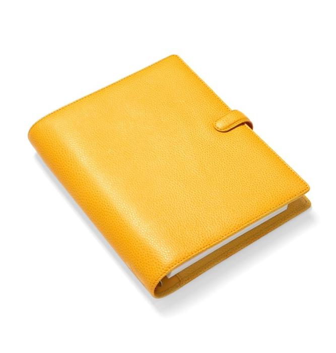 Filofax Finsbury A5 Mustard