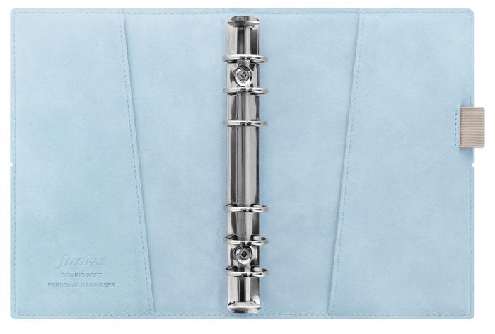 Filofax Domino Soft Personal Pale blue