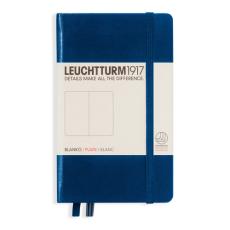 Leuchtturm A6 hard 185s Navy olinjerad