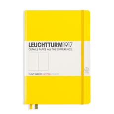 Leuchtturm Notebook A5 hard 249s Lemon dotted