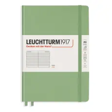 Leuchtturm Notebook A5 hard 249s Sage linjerad