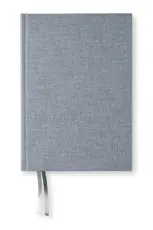 A5 Notebook Textil dotted denim