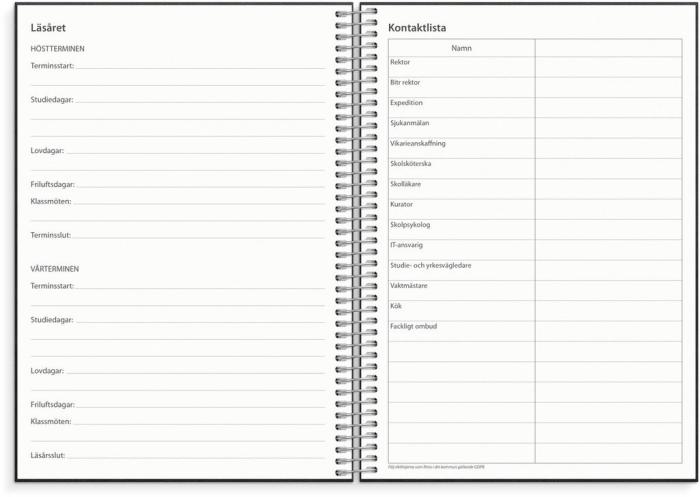 Noteringskalendern 2024-2025