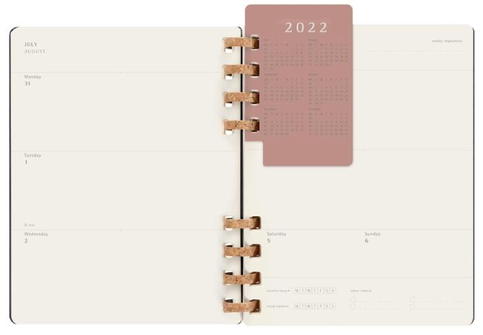 Spiral Planner 2023 XL Black