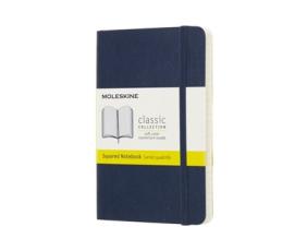 Moleskine Plain Classic Notebook Pocket - Sapphire