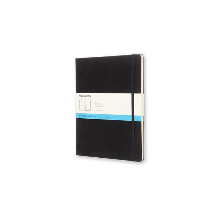 Moleskine Notebook X-large Hard Cover - Svart dotted