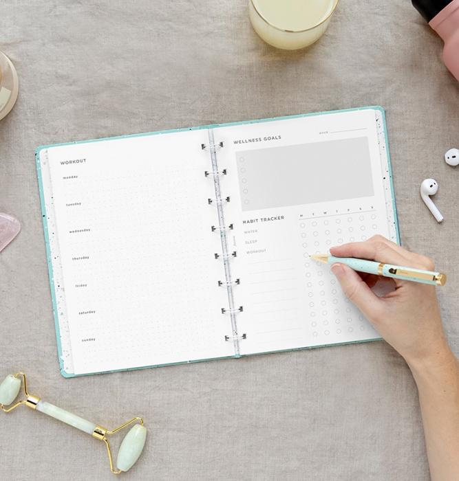 Filofax Wellness Tracker Notebook Refill - A5 