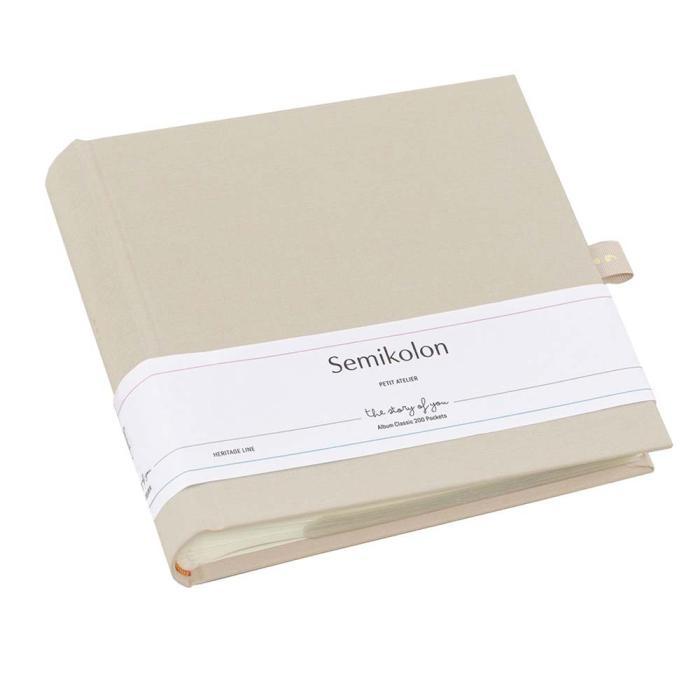 Semikolon Photo Album 200 pockets Petit Atelier Warm Sand