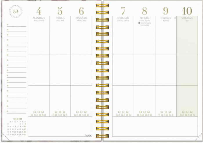 Burde Publishing AB Life Planner 2025 Essentials A6 - Kalenderkungen.se