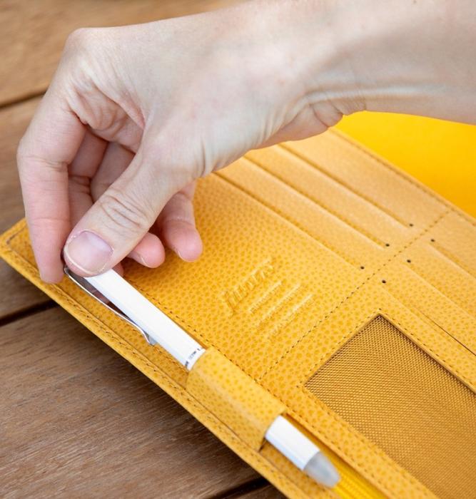 Filofax Finsbury A5 Mustard